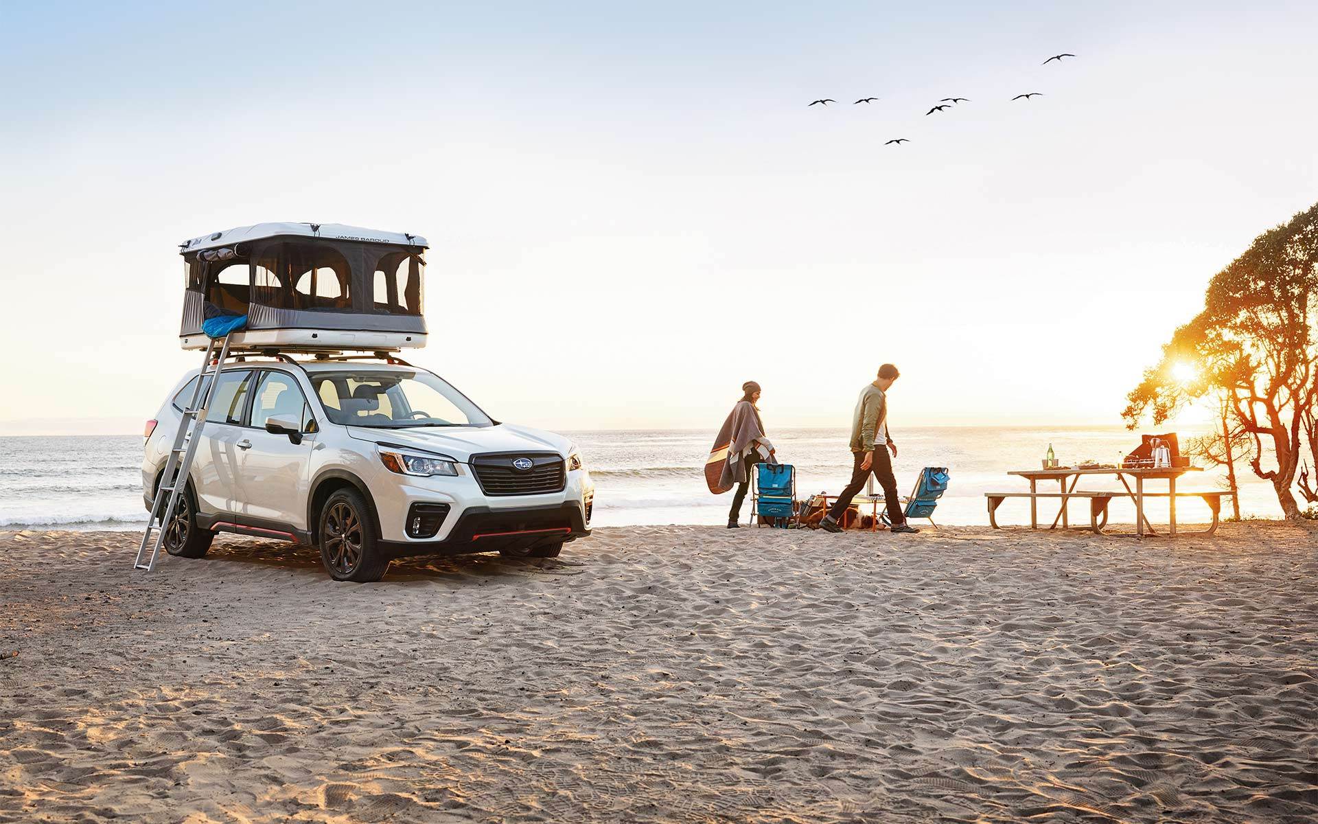 2020 Subaru Forester Front White Exterior Picture 2020 Subaru Forester Front White Exterior Picture